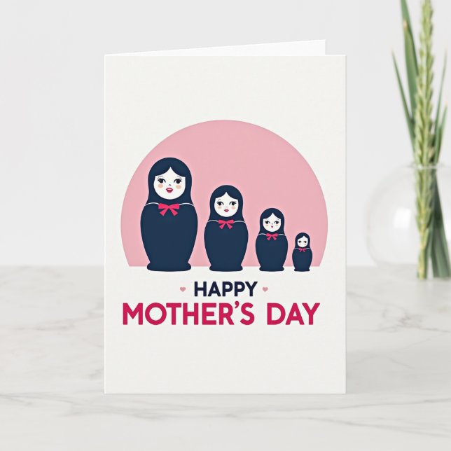 Indigo Family Mothers Day Card (Front)