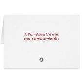 Indigo Floral Card (Back Horizontal)