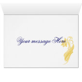 Indigo Floral Card (Inside Horizontal (Bottom))