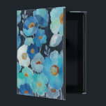 Indigo Flowers iPad Cover<br><div class="desc">Pretty Blue and White Poppies On A Indigo Background. Silvia Vassileva</div>
