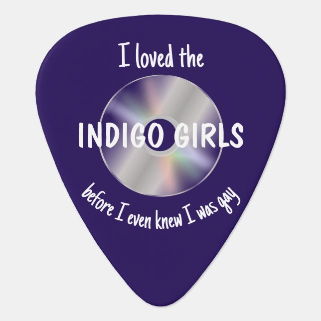 Indigo Girls Guitar Pick (Front)