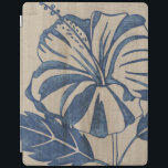 Indigo Hibiscus iPad Smart Cover<br><div class="desc">Floral</div>