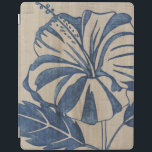 Indigo Hibiscus iPad Smart Cover<br><div class="desc">Floral</div>