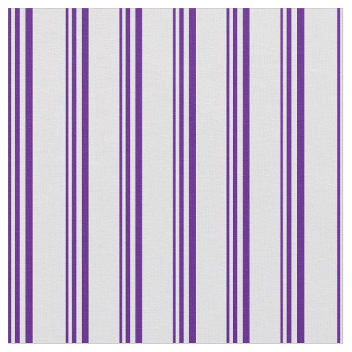 Indigo & Lavender Lined Pattern Fabric