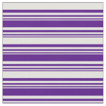 Indigo &amp; Light Cyan Pattern Fabric