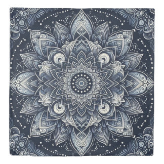 Indigo Mandala Duvet Cover