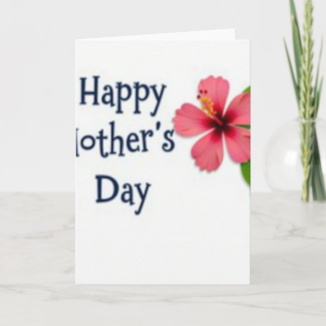 Indigo Mothers Day Script Card (Front)