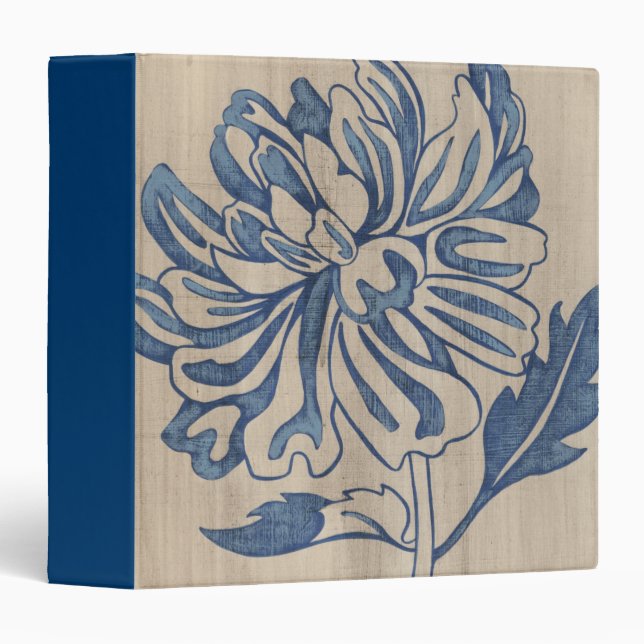 Indigo Mum 3 Ring Binder (Front/Spine)