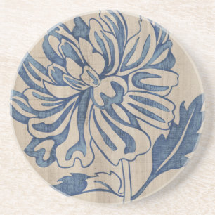 Indigo Mum Sandstone Coaster