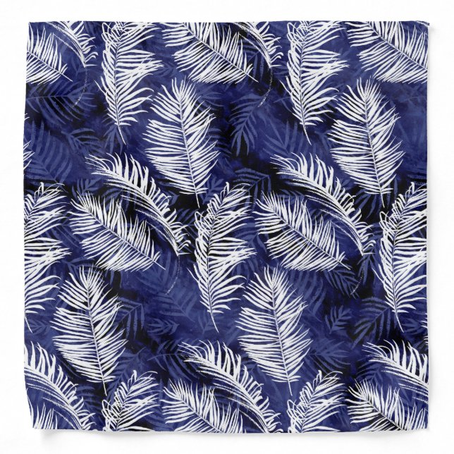 Indigo Palms Bandana (Front)