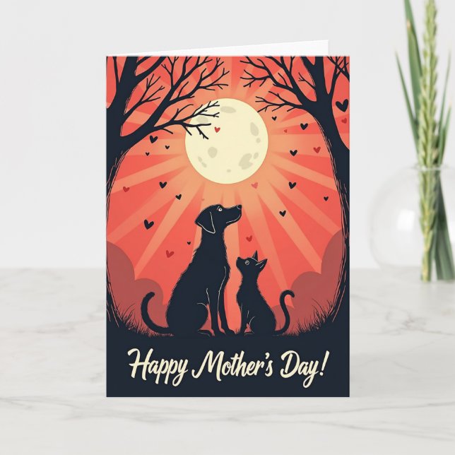 Indigo Pets Mothers Day Card (Front)