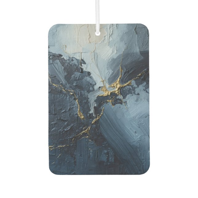 "Indigo Rhapsody" Air Freshener (Front)