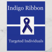 Indigo Ribbon In Celebration (Front)