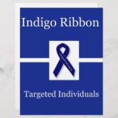 Indigo Ribbon In Celebration (Front/Back)