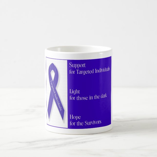 Indigo Ribbon Mug (Center)