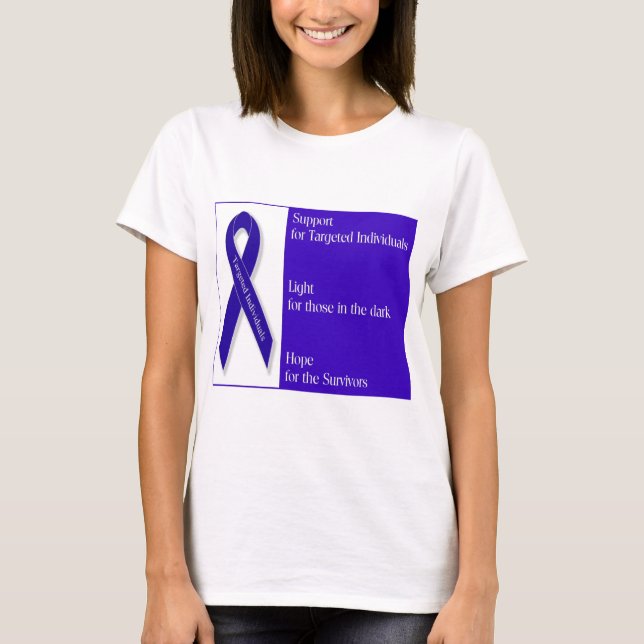 Indigo Ribbon T-Shirt (Front)