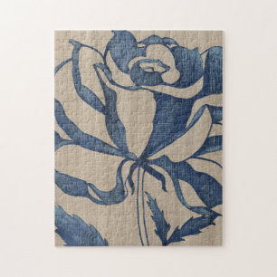 Indigo Rose Jigsaw Puzzle
