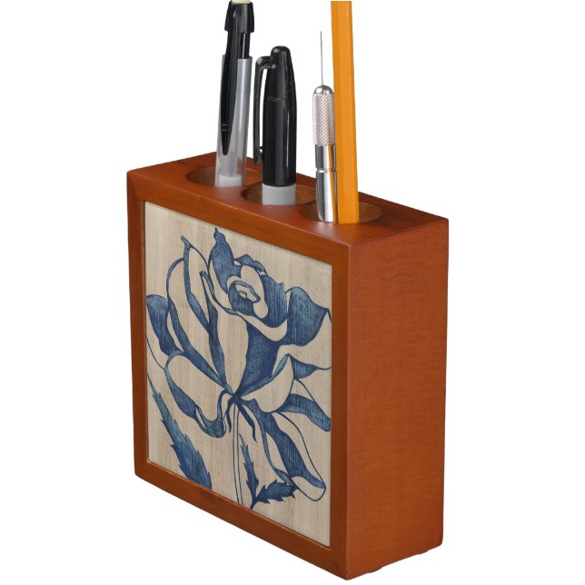 Indigo Rose Pencil/Pen Holder (In Situ)