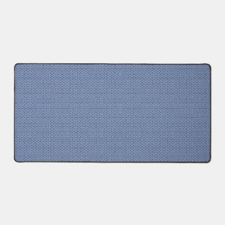 Indigo Seigaiha pattern Desk Mat