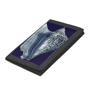 Indigo Shells I Tri-fold Wallet