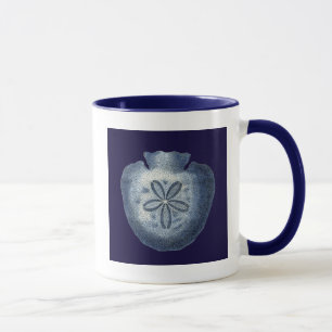 Indigo Shells III Mug