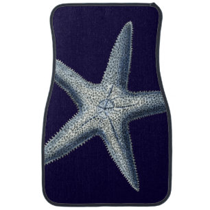 Indigo Shells IV Car Mat