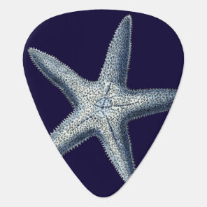 Indigo Shells IV Guitar Pick