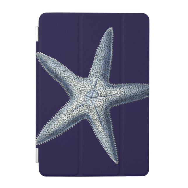 Indigo Shells IV iPad Mini Cover (Front)