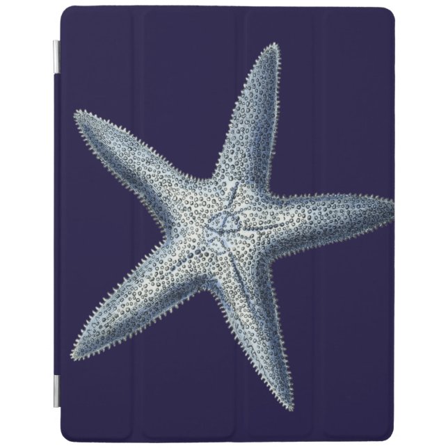 Indigo Shells IV iPad Smart Cover (Front)