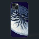 Indigo Shells VII iPhone 13 Case<br><div class="desc">Marine Life</div>