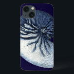 Indigo Shells VII iPhone 13 Case<br><div class="desc">Marine Life</div>