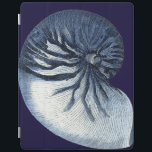 Indigo Shells VII iPad Smart Cover<br><div class="desc">Marine Life</div>