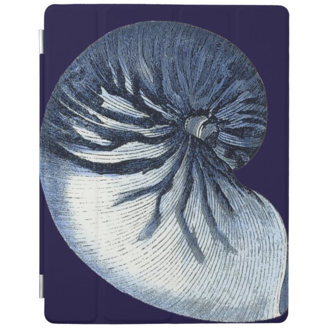 Indigo Shells VII iPad Smart Cover (Front)