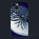 Indigo Shells VII iPhone 13 Case<br><div class="desc">Marine Life</div>