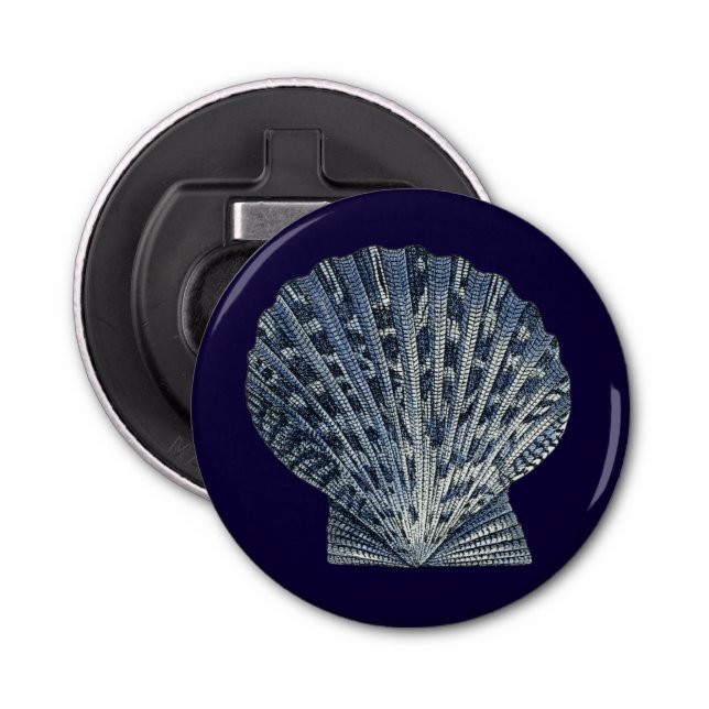 Indigo Shells VIII Bottle Opener (Front)