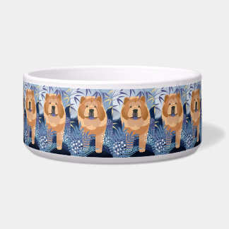 INDIGO smooth chow dog food bowl
