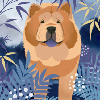 INDIGO smooth chow Furoshiki cloth bandana