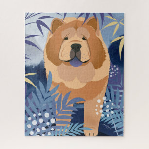 INDIGO smooth chow jigsaw puzzle