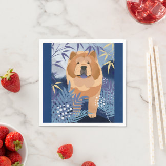 INDIGO smooth chow paper napkins