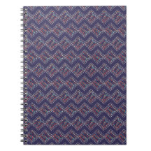 Indigo Stitched Diamonds