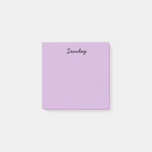 Indigo Sunday Post_it Notes