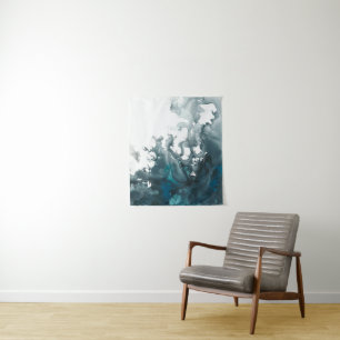 Indigo Tempest Tapestry