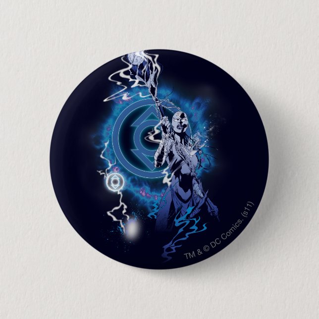 Indigo Tribe 11 Button (Front)