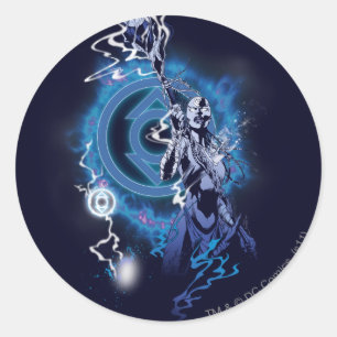 Indigo Tribe 11 Classic Round Sticker