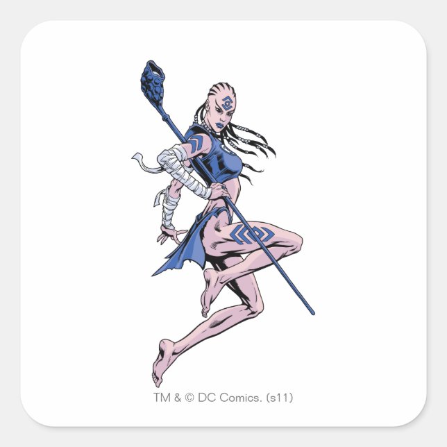 Indigo Tribe 1 Square Sticker (Front)