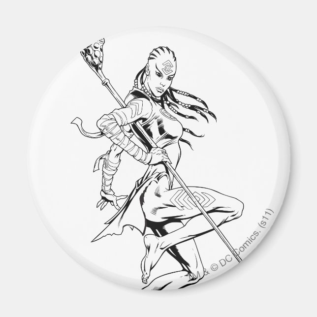 Indigo Tribe 3 Magnet (Front)