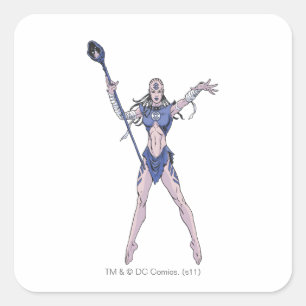 Indigo Tribe 4 Square Sticker