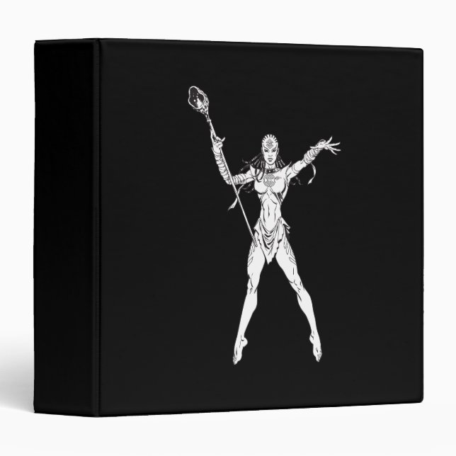 Indigo Tribe 6 3 Ring Binder (Front/Spine)