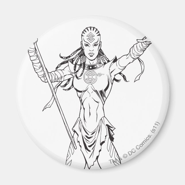 Indigo Tribe 6 Magnet (Front)