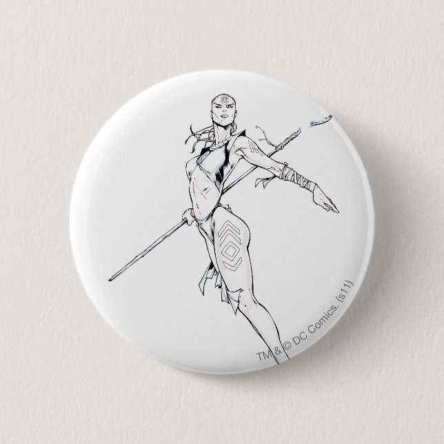 Indigo Tribe 8 Pinback Button (Front)